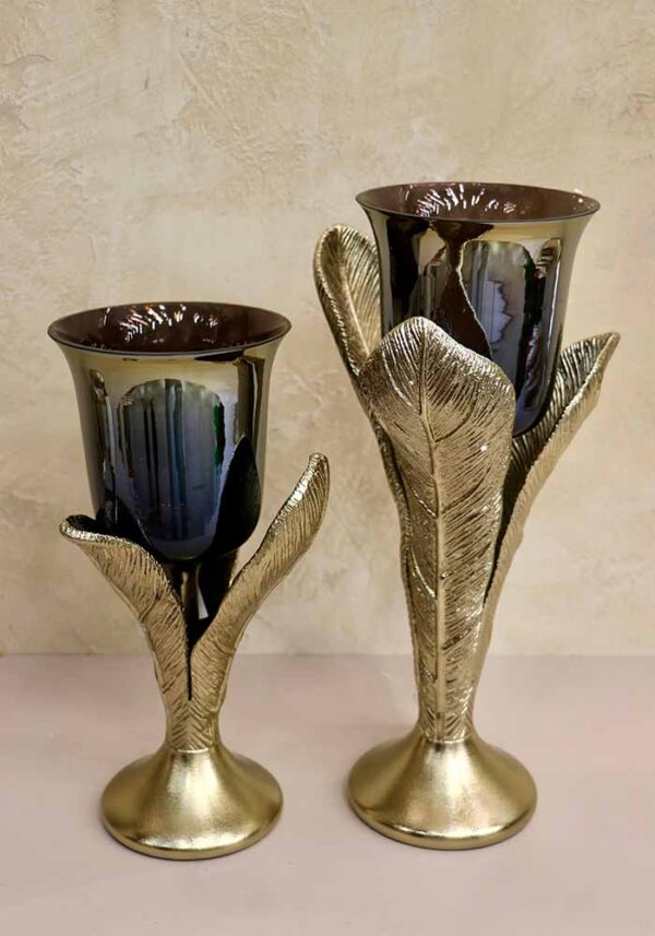 شمعدان وارداتی لاله
