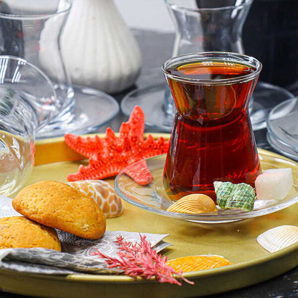 استکان نعلبکی پاشاباغچه مدل آیریم 96354 - Image 2