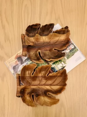 اردو خوری چوبی طرح برگ