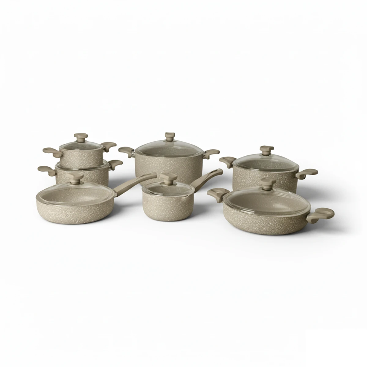 14-piece Riwald pot set, York model