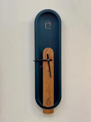 ساعت دیواری مدرن چوبی