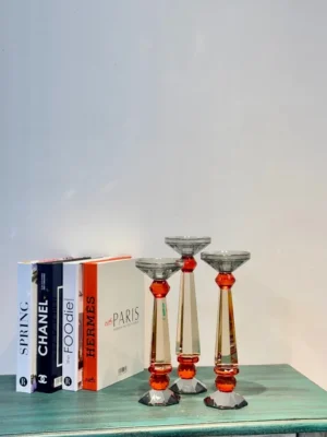 Imported crystal candlestick