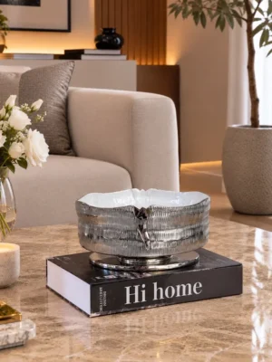 Aluminum fruit bowl