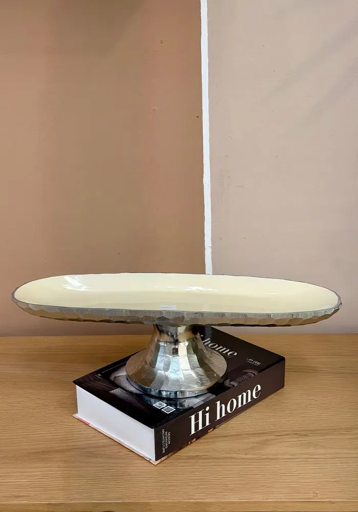 Footed Roulade Platter